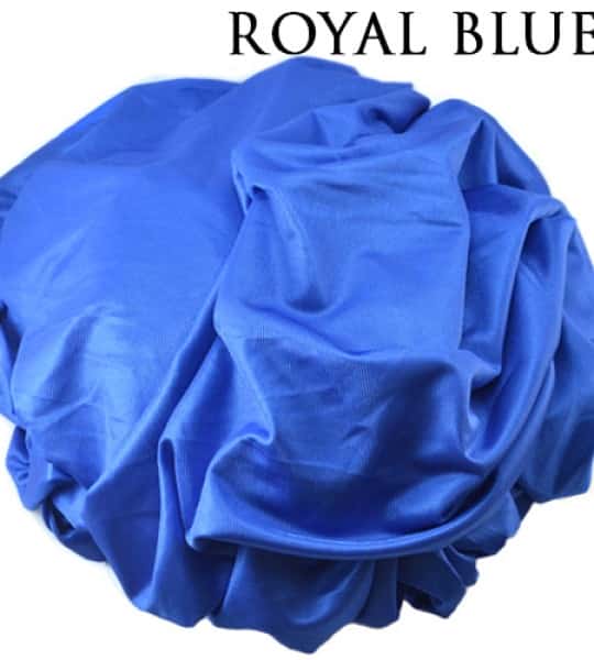 6 yard Fabric Royal Blue (flaw)