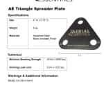 Triangle Spreader Plate