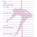 The Pole Dancer's Journal